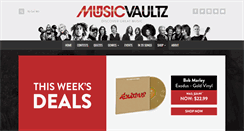Desktop Screenshot of musicvaultz.com